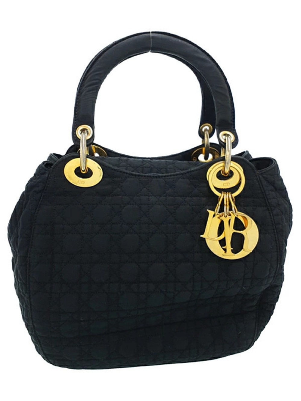 Christian Dior Cannage Quilted Shoulder Bag